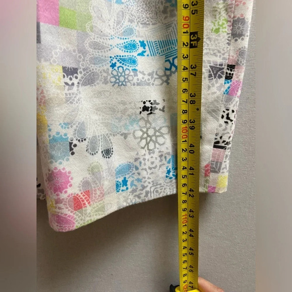 Preen by Thornton Bergazzi Designer multicoloured pattern Dress Sz M - Picture 12 of 14